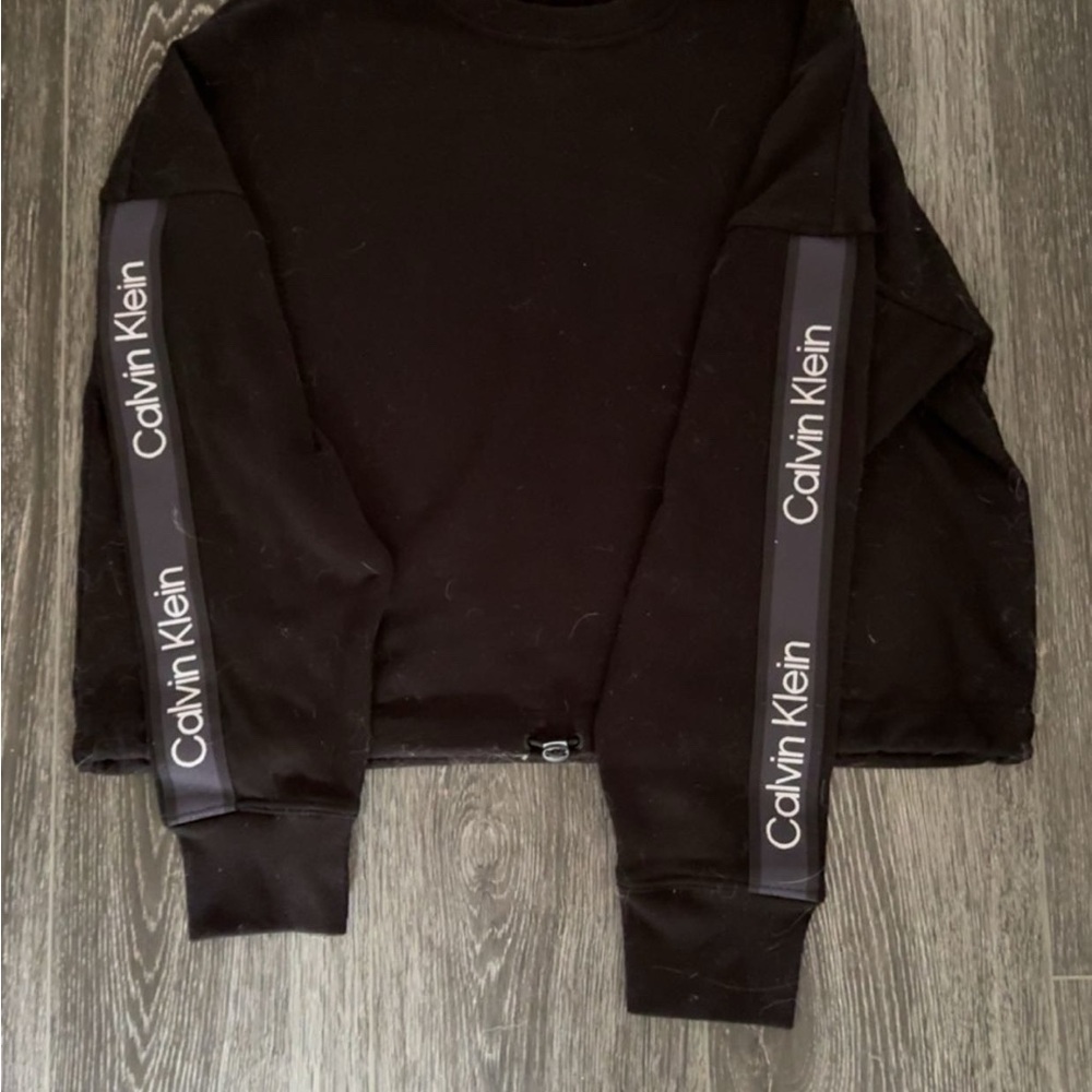 Calvin Klein Men's Black Crewneck Sweater
